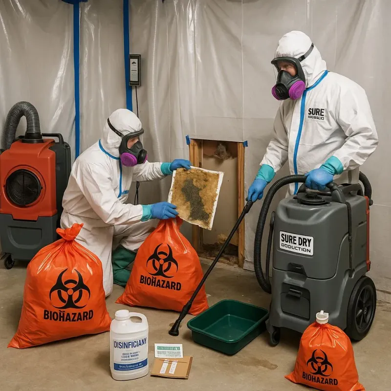 Contaminated Water Handling Protocols process in Castle Hayne, NC